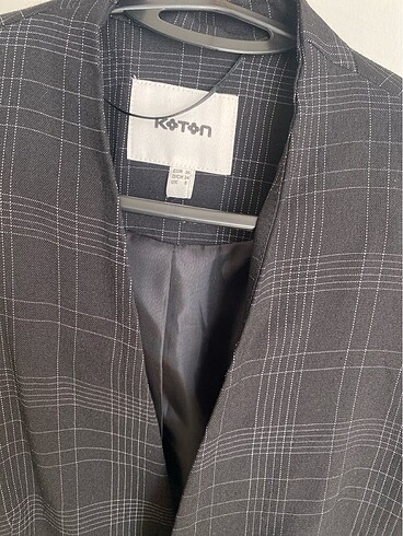 Fermuar cep detaylı şık blazer - Görsel 3