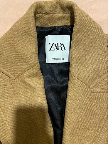 s Beden Zara Yünlü Oversize Kaban