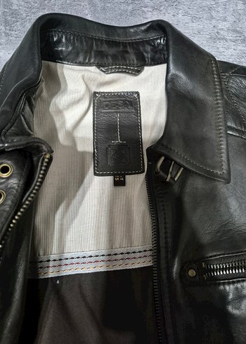 Kahverengi Deri Ceket - Görsel 2