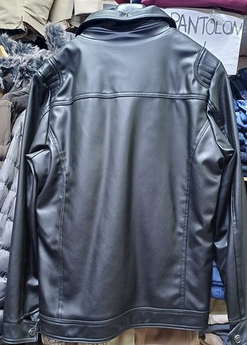 Erke deri ceket - Görsel 5