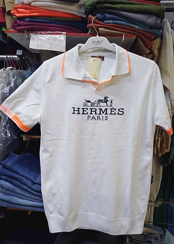 Hermes Erkek Kisa Kollu Penye