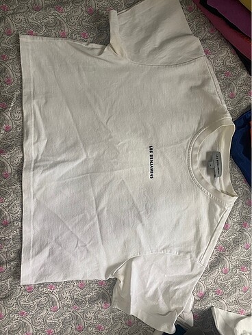 xs Beden les benjamins crop t-shirt