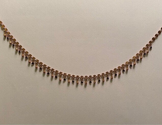 Choker gümüş kolye