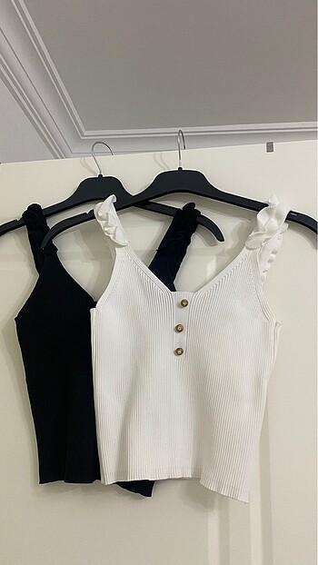 Diğer Zara crop bluz