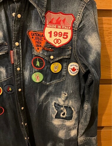 DSquared2 Bayan jean gömlek