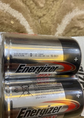 Energizer Max D2 Alkalin Pil 2'li Paket - Görsel 3