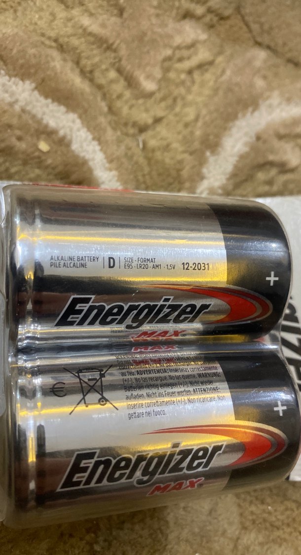 Energizer Max D2 Alkalin Pil 2'li Paket - Görsel 3