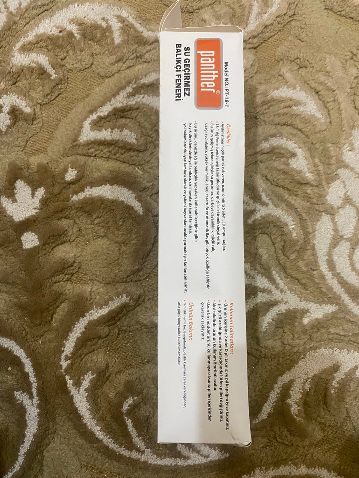 Panther Su Geçirmez Balıkçı Feneri - Görsel 5