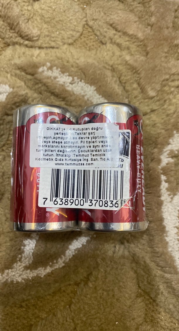 Eveready 2xD Ağır Hizmet Pil - Görsel 2