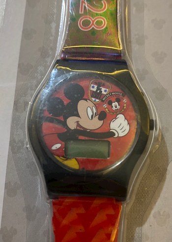 Renkli Mickey Mouse Kol Saati - Görsel 2