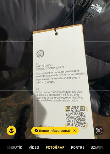 Siyah Yüksek Yakalı Kısa Mont - Görsel 3