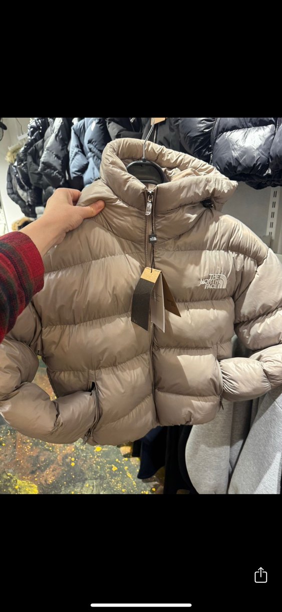 Siyah Puf Mont Yüksek Yakalı - Görsel 5