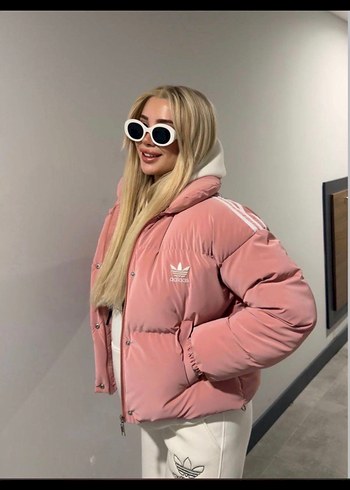 Beyaz Kadın Midi Puff Mont - Görsel 3