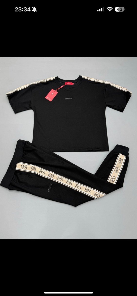 Beyaz Kadın  Eşofman Takımı - Görsel 2