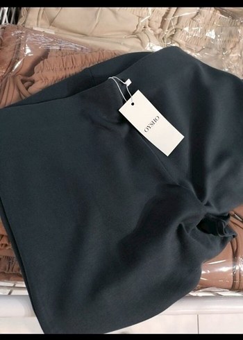 Oysho Gri Bol Paça Kadın Pantolon - Görsel 2