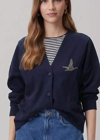 Beymen Club Lacivert Kuslu V Yaka Hirka