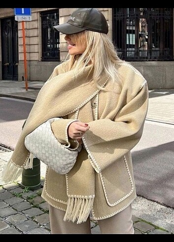 diğer Beden Pinterest kendinden atkılı kaşe ceket