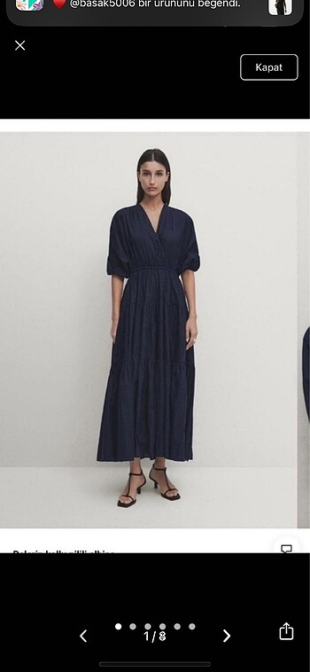 Massimo dutti elbise