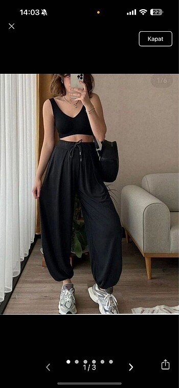 Oysho şalvar pantalon