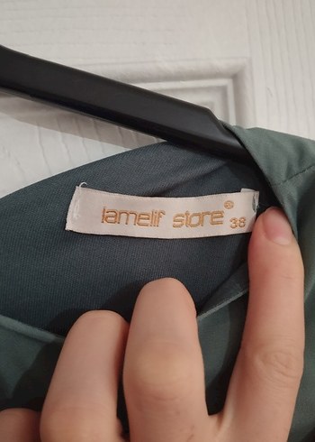 Uzun Kollu Kemerli Bohem Elbise - Görsel 7