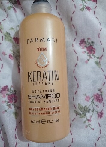Keratin saç sampuan
