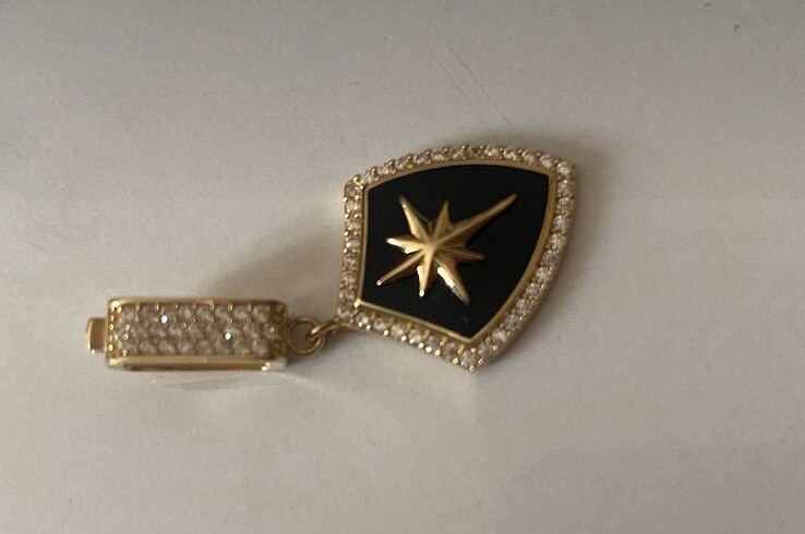 14 ayar charm kolye