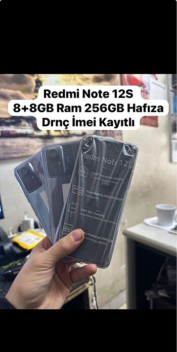 REDMİ NOTE 12S 256/8