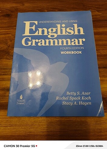 Pearson English grammar konu ve çalışma kitabı 