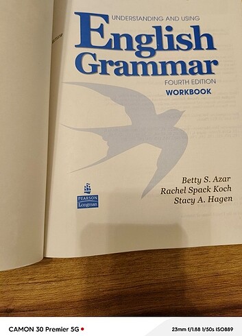  Beden Pearson English grammar konu ve çalışma kitabı 