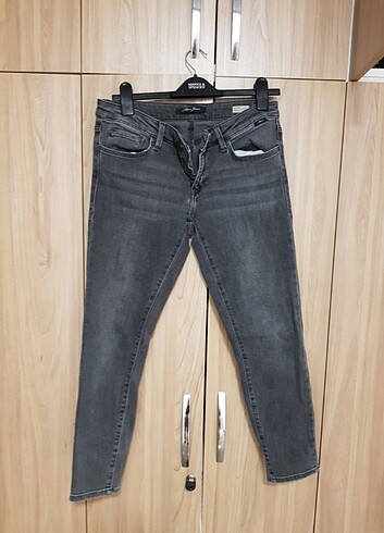 Mavi Jeans, Kadın Skinny Jean Serena Ankle Gri Vintage 