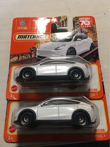 MATCHBOX 70. Yıla Özel Tesla - Model -Y