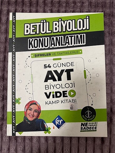 betül biyoloji ayt kitabı