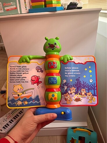 Beden Fisher Price Eğitici Masalcı Tırtıl