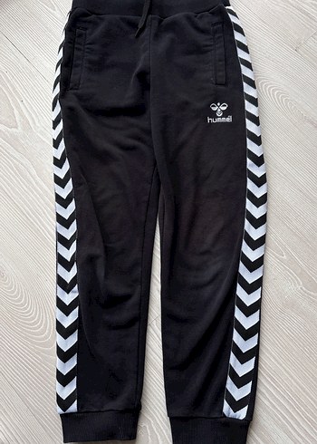 Kız çocuk  Siyah Hummel marka  Eşofman Altı - Görsel 2