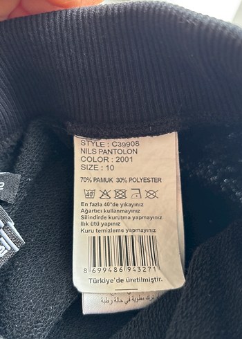 Kız çocuk  Siyah Hummel marka  Eşofman Altı - Görsel 10