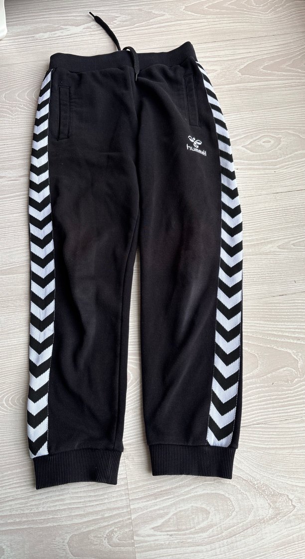 Kız çocuk  Siyah Hummel marka  Eşofman Altı - Görsel 3