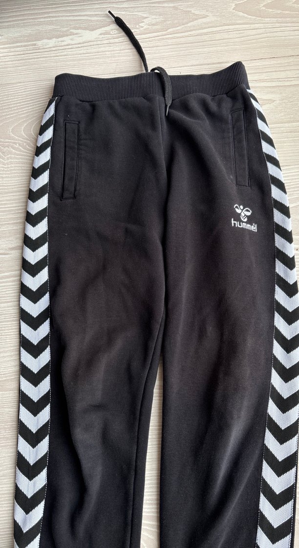 Kız çocuk  Siyah Hummel marka  Eşofman Altı - Görsel 4