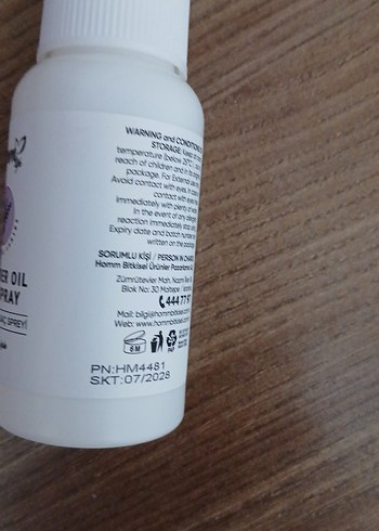 Homni Lavanta Yağlı Saç Spreyi 50 ml - Görsel 4