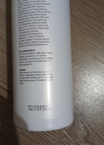 Beden Hommi Siyah Sarımsak Şampuanı 400 ml müşteri ilanı