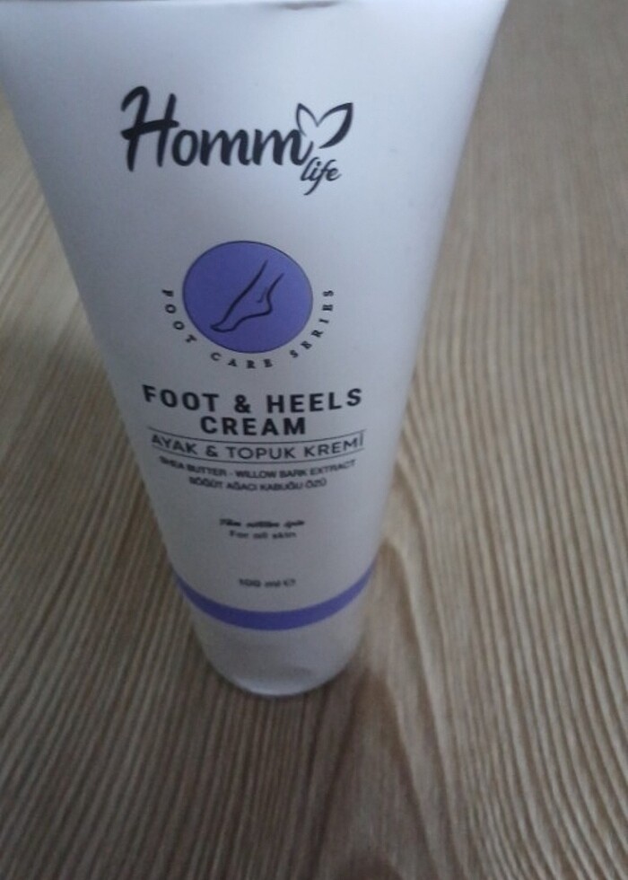 Homm bitkisel ayak topuk kremi   - Görsel 3