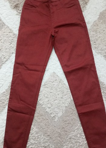 M&S Bordo Kadın Jeans - Görsel 2