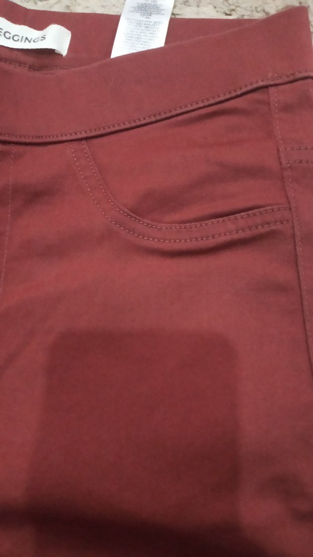 M&S Bordo Kadın Jeans - Görsel 4