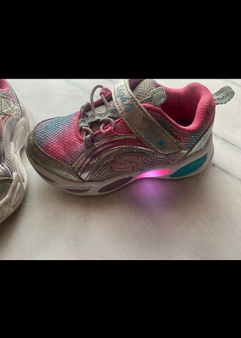 24 Beden Skechers s-lights Kız Çocuk Spor Ayakkabı