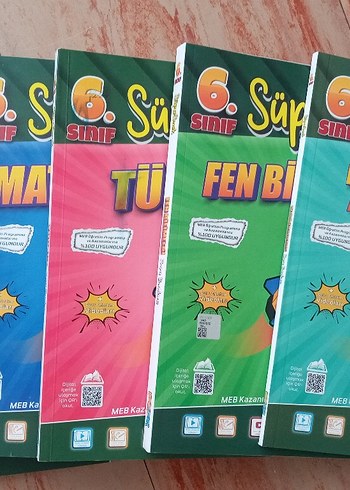 6. Sınıf Tonguç Süpersonik Soru Bankası Seti
