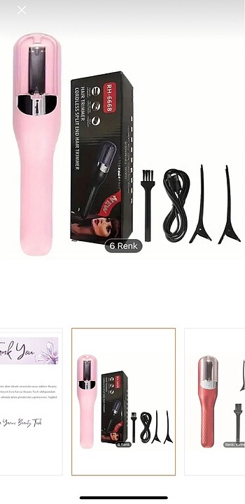 Saç kırık alma makinesi - Görsel 2