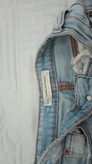 Standart Beden Beden Stradivarius kot pantolon