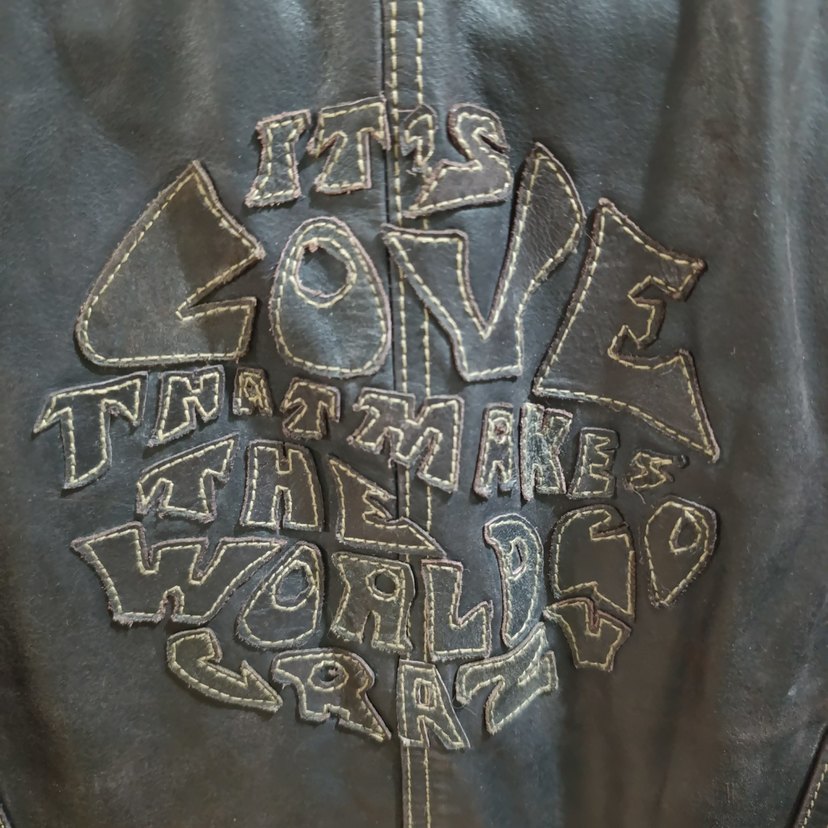 Vintage Kadın %100 Deri Ceket - Görsel 4