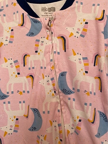 HelloBaby Unicorn desenli uyku tulumu