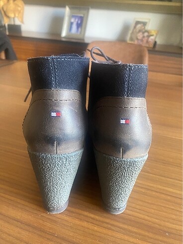 38 Beden Tommy Hilfiger kadın süet bot