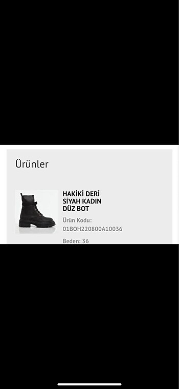 36 Beden HOTİÇ HAKİKİ DERİ BOT